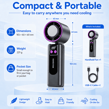 Cryovaro™ Official Handheld Fan